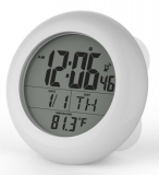 Atomic Water Resistant LCD CLock