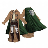 Attack on Titan Survey Corps Male Snuggler Blanket