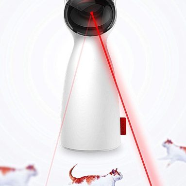 Automatic Rotating Laser Pointer for Cats and Dogs