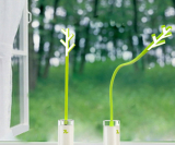 USB-Powered Negative Oxygen Ion LED Twig Desk Lamp