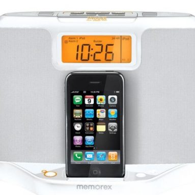 Memorex Dual Alarm Audio System for iPhone/iPod
