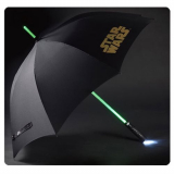 Star Wars Lightsaber Tricolor Umbrella with Flashlight