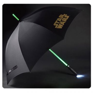 Star Wars Lightsaber Tricolor Umbrella with Flashlight