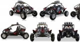 BMS Cherry Bomb 600 RED Gas 2 Cylinder 586cc Buggy Go Kart