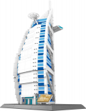 BURJ AL ARAB hotel of Dubai BUILDING BLOCKS
