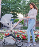 Baby Stroller 360 Rotation Function