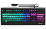 Backlit Wired Gaming Keyboard with a Mechanical-Feel