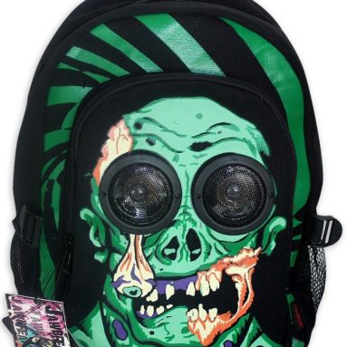 Backpack Dia De Los Muertos Green Zombie