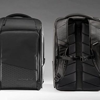 Backpack- Slim Black Water Resistant Anti-Theft