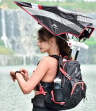 Backpack with handsfree Retractable Umbrella