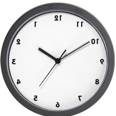 Backwards Wall Clock