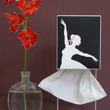 Ballerina Tissue Box