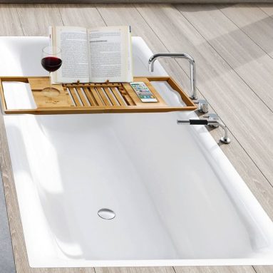 Bamboo Premium Luxury Bath Caddy