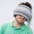 Portable Airplane Footrest and Memory Foam Sleep Mask