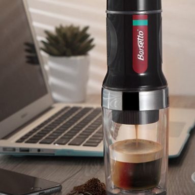 Barsetto Portable Hand Press Mini Espresso Coffee Machine