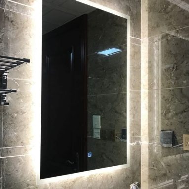 Bathroom Finger Touch Light Mirror