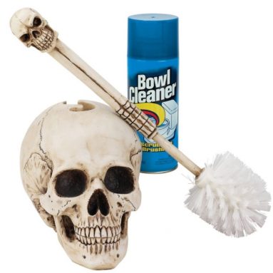 Bathroom Skullduggery Toilet Bowl Brush
