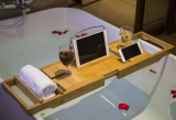 Bathtub Caddy Trays Bamboo Shower