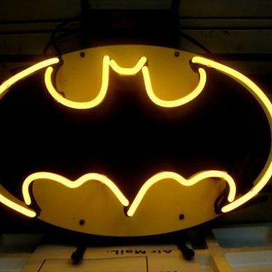 Batman Action Hero Beer Bar Neon Light