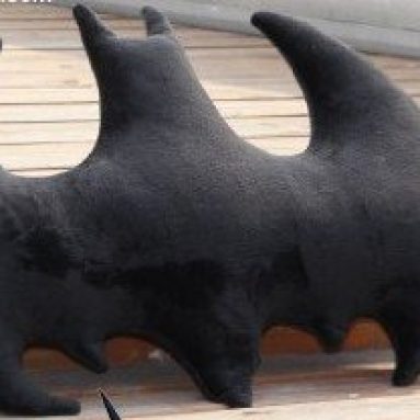 Batman Cushion Throw Pillow / Movie Fun Bat Plush Toy