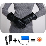 Battery Heated Touch Screen Gloves for Men Women Motorcycle Skiing Cycling Thickening Hand Warmer