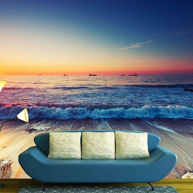 Beautiful Sunrise over the Horizon Wallpaper