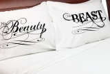 Beauty and the Beast Couples Pillow Cases