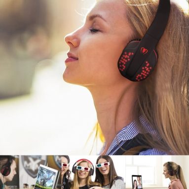 Bluetooth Headphones Wireless Foldable Noise Cancelling Over-ear Headset