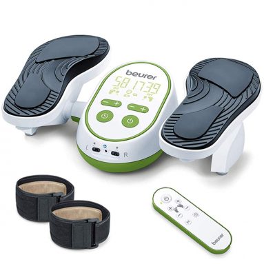 Beurer Vital Legs EMS Circulation Booster on Feet & Calves