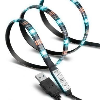 Bias Lighting for HDTV USB LED Strip Multi Color RGB LED Neon Accent Lighting System Kit