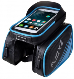 Bicycle Pannier Pouch Rain-proof Handlebar Saddle Bag with Touch Screen Phone Case