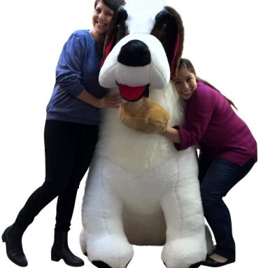 Big Plush American Made Huge Stuffed Saint Bernard