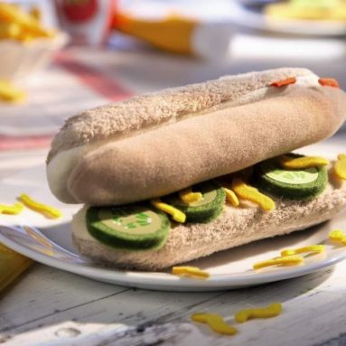 Biofino Hot Dog with Bun and Toppings