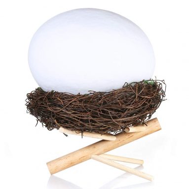 Bird Nest Decor PLA USB Rechargeable RGBW LED 3D