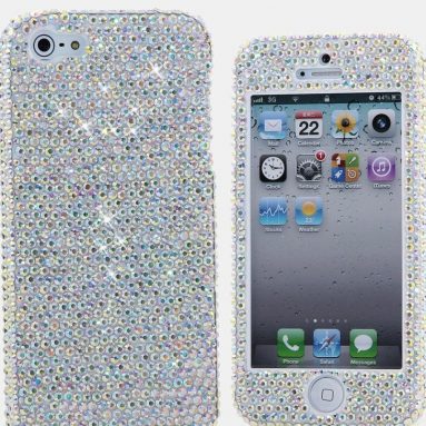 Bling iphone 5C Case Cover Faceplate Swarovski Elements Luxury