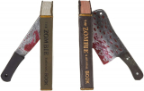 Bloody Zombie Sculptural Bookends