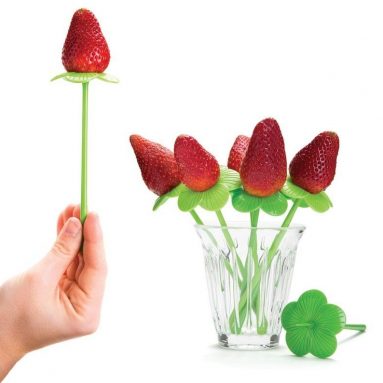 Blossom 12 Floral Food Picks