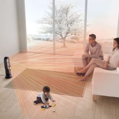 Blue Cool Iron Heaters or Heat Hot & Bladeless with Jet Focus and Control