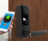 Bluetooth Enabled Fingerprint and Touchscreen Smart Lock