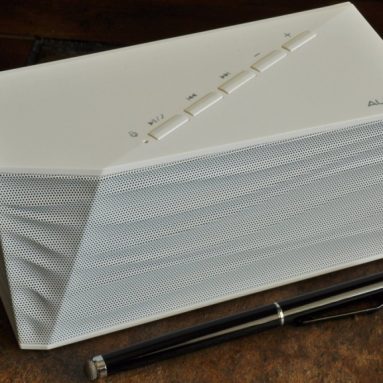 Bluetooth Portable Speaker With Bass Port, Built in Mic and Controls