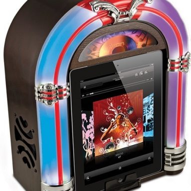 Bluetooth Retro Wireless Speaker with Integrated USB Charger