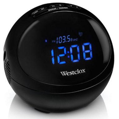 Bluetooth Stereo 0.7″ LED Clock Radio with MP3 and USB Charge Port