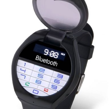 Bluetooth Wireless Wrist Watch Bracelet LCD Caller Id Vibration Alert Time