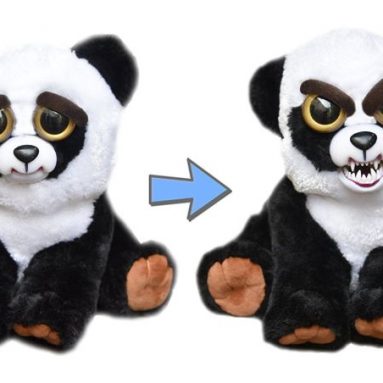 Bobby Plush Adorable Plush Stuffed Panda that Turns Feisty with a Squeeze