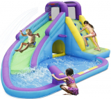 Bounceland Sun N’ Fun Water Slide with Pool and Water Gun