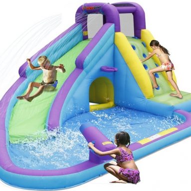 Bounceland Sun N’ Fun Water Slide with Pool and Water Gun