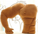 Boyfriend Muscle Man Body Arm Plush Cotton Pillow