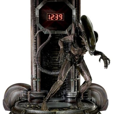 Alien Illuminated Digital Clock