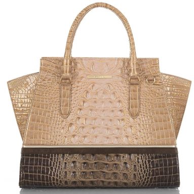 Brahmin Roseleaf Priscilla Satchel