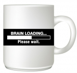 Brain Loading Please Wait Mug